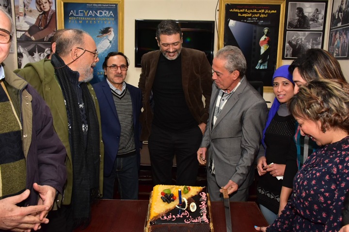 عيد ميلاد الفنان أحمد وفيق بجمعية كتاب ونقاد السينما عيد ميلاد الفنان أحمد وفيق بجمعية كتاب ونقاد السينما