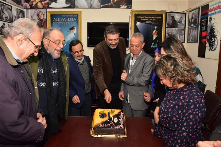 عيد ميلاد الفنان أحمد وفيق بجمعية كتاب ونقاد السينما عيد ميلاد الفنان أحمد وفيق بجمعية كتاب ونقاد السينما