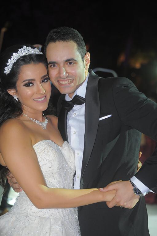 بالصور.. سعد والليثي وأبو الليف يشعلون حفل زفاف محمد وميرنا