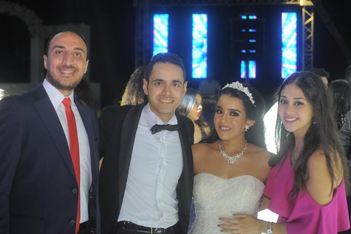 بالصور.. سعد والليثي وأبو الليف يشعلون حفل زفاف محمد وميرنا بالصور.. سعد والليثي وأبو الليف يشعلون حفل زفاف محمد وميرنا