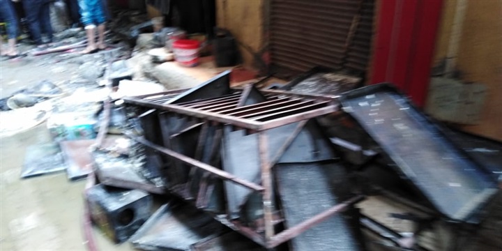 السيطرة على حريق نشب فى مخبز بشبرا الخيمة