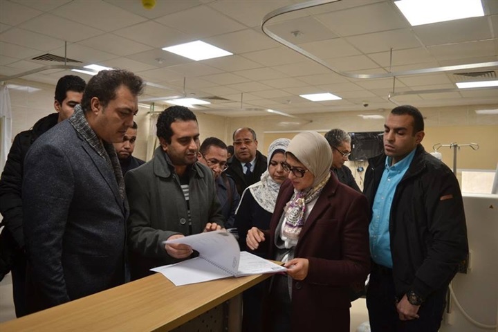 وزيرة الصحة: تجهيز مستشفي بلطيم المركزي لتقديم خدمة ثلاثية  