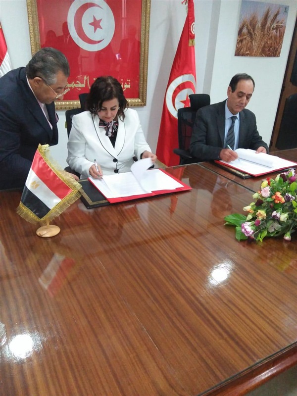 نائب وزير الزراعة: وضع خطط مشتركه لتنميه قطاع الاستزراع السمكي في كل من مصر وتونس