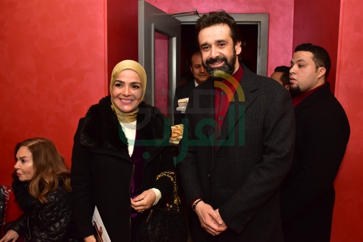 بالصور.. كريم عبد العزيز وغاده عادل يحتفلون بعرض نادى الرجال السرى بالصور.. كريم عبد العزيز وغاده عادل يحتفلون بعرض نادى الرجال السرى