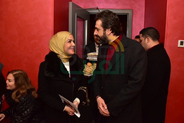 بالصور.. كريم عبد العزيز وغاده عادل يحتفلون بعرض نادى الرجال السرى بالصور.. كريم عبد العزيز وغاده عادل يحتفلون بعرض نادى الرجال السرى
