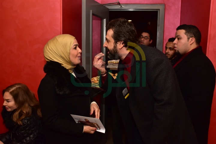 بالصور.. كريم عبد العزيز وغاده عادل يحتفلون بعرض نادى الرجال السرى بالصور.. كريم عبد العزيز وغاده عادل يحتفلون بعرض نادى الرجال السرى