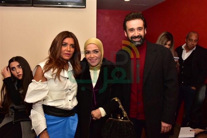 بالصور.. كريم عبد العزيز وغاده عادل يحتفلون بعرض نادى الرجال السرى بالصور.. كريم عبد العزيز وغاده عادل يحتفلون بعرض نادى الرجال السرى