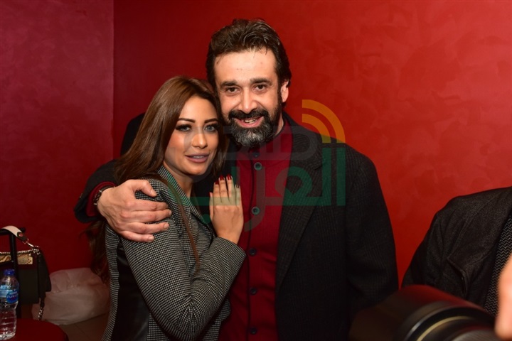 بالصور.. كريم عبد العزيز وغاده عادل يحتفلون بعرض نادى الرجال السرى بالصور.. كريم عبد العزيز وغاده عادل يحتفلون بعرض نادى الرجال السرى