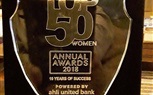 ثناء عفيفى.. من أفضل 50 سيدة فى مصر 2018   