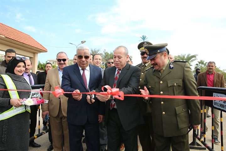 بالصور.. محافظ كفر الشيخ ومساعد وزير الداخلية يفتتحان المدينة المرورية للأطفال 