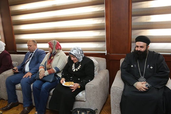 بالصور.. محافظ كفر الشيخ  يهنئ قيادات وأجهزة الشرطة بالعيد الـ67