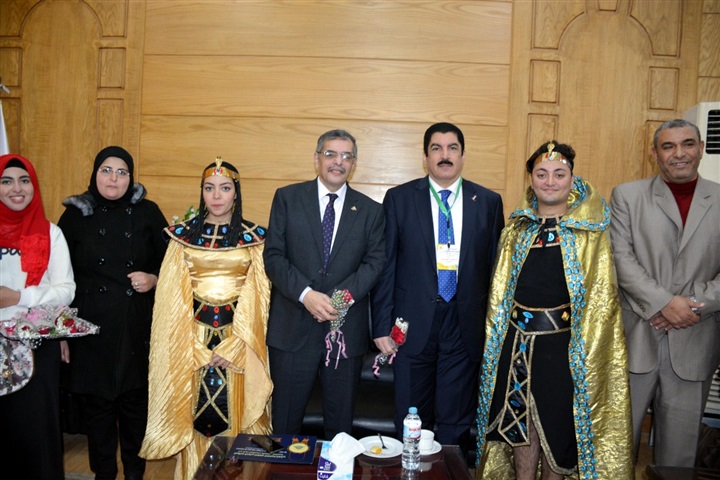 محافظ القليوبية يشارك في المؤتمر الدولي لتطوير التعليم بجامعة بنها 