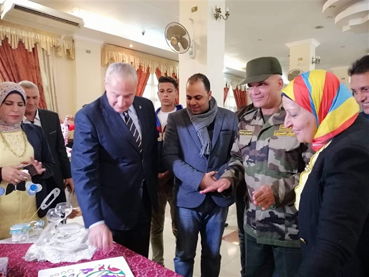 بالصور.."شباب ورياضة كفر الشيخ" تنظم برامج رياضية وفنية احتفالا بعيد الشرطة و25 يناير