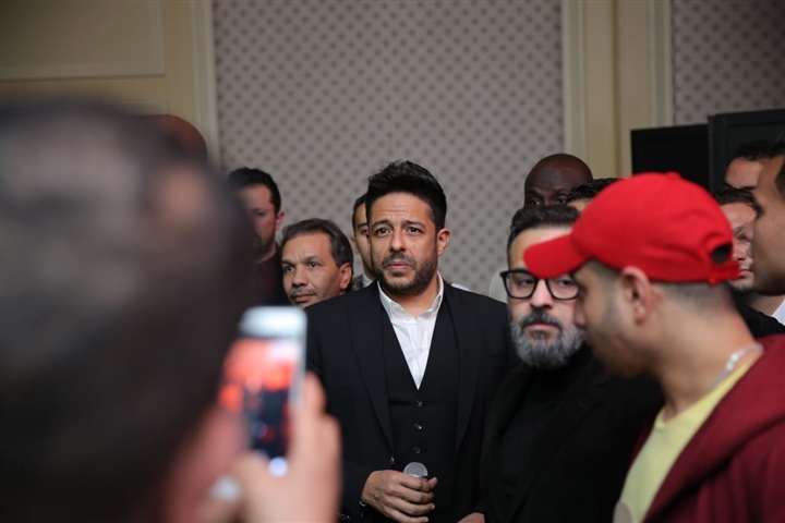 "حماقى" فى أول حفل بعد إطلاق ألبومه الجديد "حماقى" فى أول حفل بعد إطلاق ألبومه الجديد