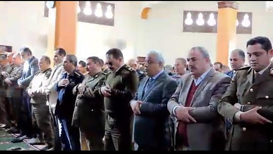 بالصور.. مديرا أمن كفر الشيخ والبحث الجنائي يؤديان صلاة الغائب علي أرواح شهداء الشرطة