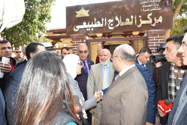 وزيرة الصحة تتفقد مستشفى "هيئة قناة السويس" وتشيد بالخدمة الطبية المقدمة للمرضى