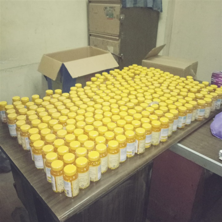 ضبط كميه كبيرة من الادويه المغشوش بمخرن فى العمرانيه