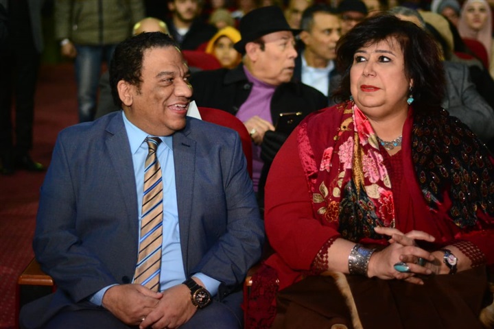بالصور.. وزيرة الثقافة ونجوم الفن في حفل افتتاح مسرحية "سيرة الحب" بالصور.. وزيرة الثقافة ونجوم الفن في حفل افتتاح مسرحية "سيرة الحب"