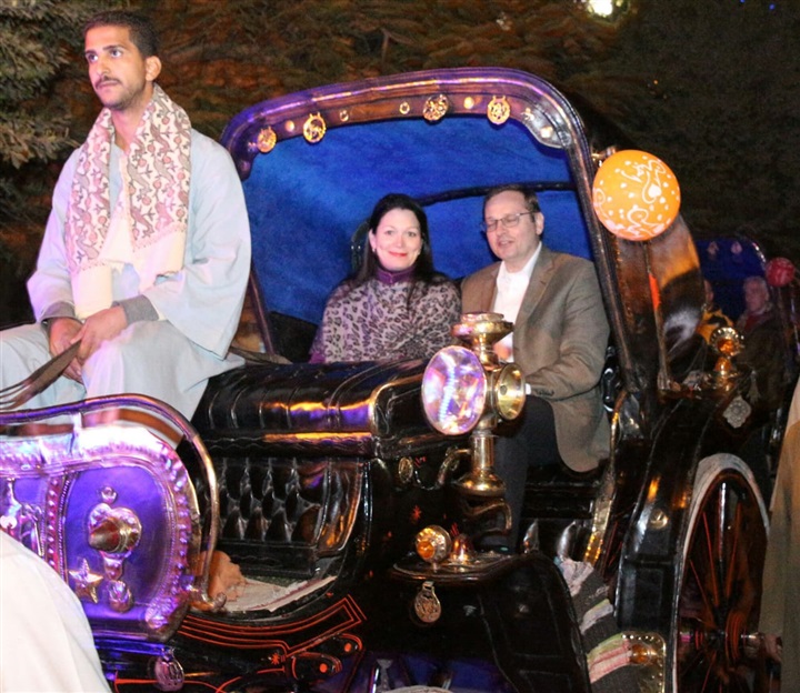 محافظ المنيا يكرم وزيرا الآثار والسياحة