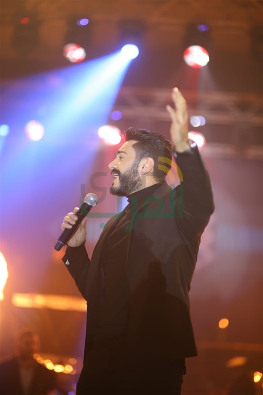 بالصور .. تامر حسني يشعل حفلا ضخما بأحد الفنادق النيلية بالصور .. تامر حسني يشعل حفلا ضخما بأحد الفنادق النيلية