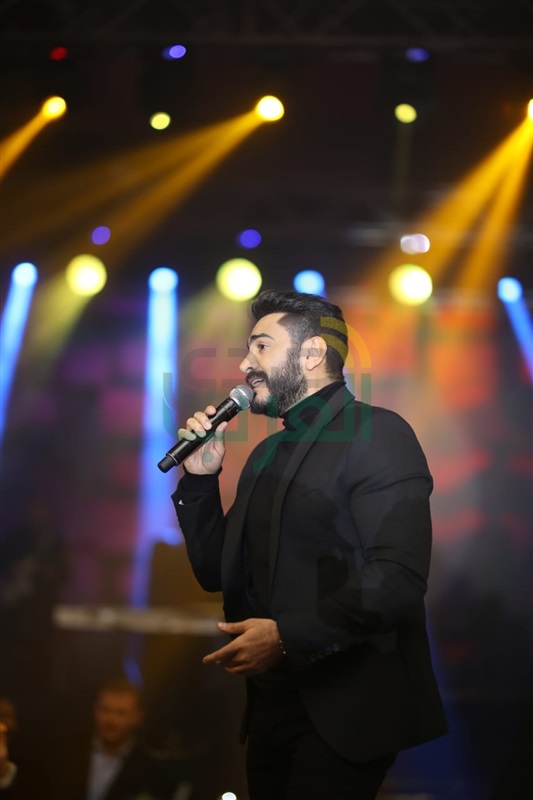 بالصور .. تامر حسني يشعل حفلا ضخما بأحد الفنادق النيلية بالصور .. تامر حسني يشعل حفلا ضخما بأحد الفنادق النيلية