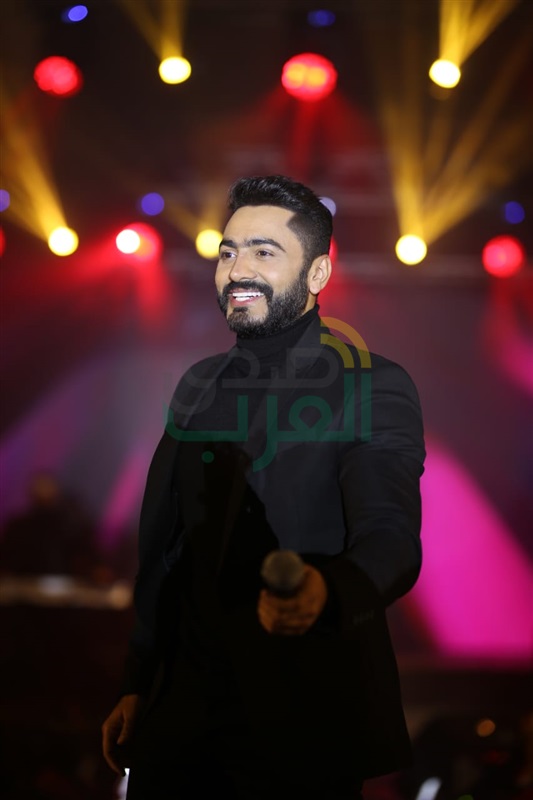 بالصور .. تامر حسني يشعل حفلا ضخما بأحد الفنادق النيلية بالصور .. تامر حسني يشعل حفلا ضخما بأحد الفنادق النيلية