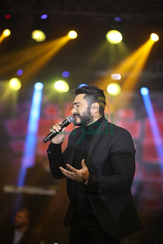 بالصور .. تامر حسني يشعل حفلا ضخما بأحد الفنادق النيلية بالصور .. تامر حسني يشعل حفلا ضخما بأحد الفنادق النيلية