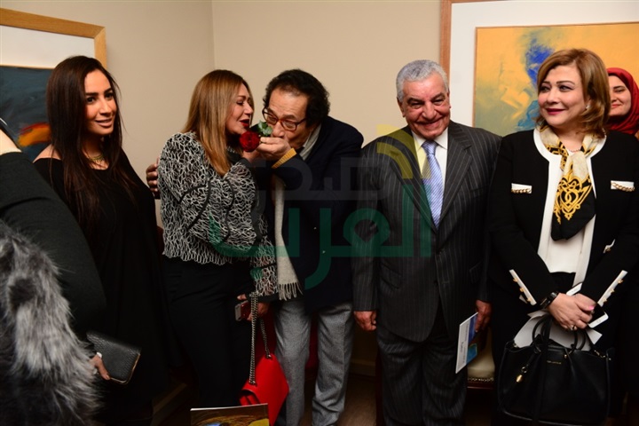 بالصور.. الفنان فاروق حسنى يفتتح معرضه الجديد.. والسفير السعودى يشيد باللوحات بالصور.. الفنان فاروق حسنى يفتتح معرضه الجديد.. والسفير السعودى يشيد باللوحات