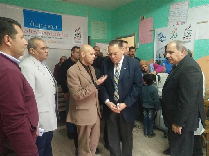 محافظ الشرقية يعلن  انطلاق مبادرة نور حياة