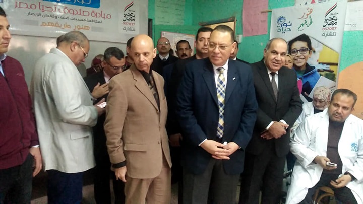 محافظ الشرقية يعلن  انطلاق مبادرة نور حياة