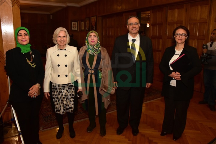 بالصور.. رئيس محكمة الاستئناف: يجب وضع عقوبات مغلظة على مستغلي اسم الجامعة العربية في التربح
