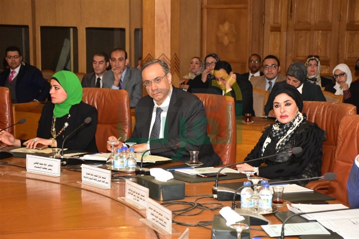 بالصور.. رئيس محكمة الاستئناف: يجب وضع عقوبات مغلظة على مستغلي اسم الجامعة العربية في التربح