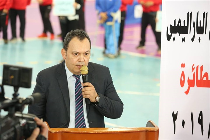 بالصور.. محافظ كفر الشيخ يشهد انطلاق الدورة المجمعة الأولى لدوري الطائرة جلوس 