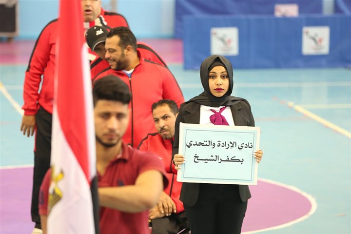 بالصور.. محافظ كفر الشيخ يشهد انطلاق الدورة المجمعة الأولى لدوري الطائرة جلوس 