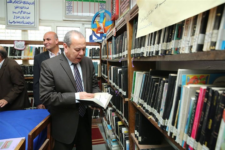 بالصور.. محافظ كفر الشيخ يدعو لتعظيم دور الوسائط والوسائل التعليمية بالمكتبات المدرسية