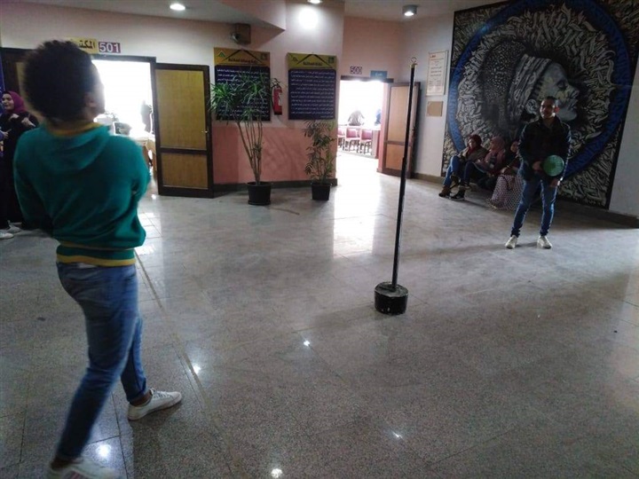 750 طالب وطالبة شاركوا في اليوم الرياضي بجامعة بنها