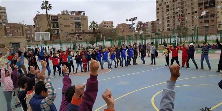 بالصور.. يلا نجرى وتنشيط الرياضة بقليوب           