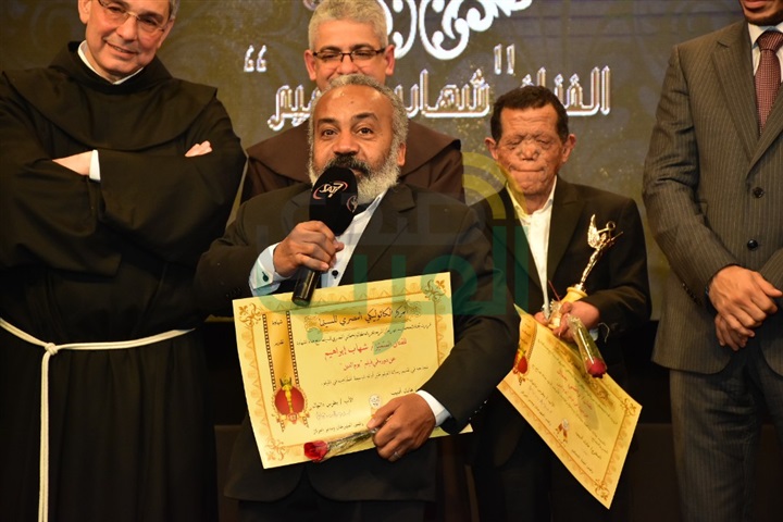 بالصور.. حورية فرغلى والفيشاوى وفيلم "يوم الدين" يحصدون جوائز الأفضل من المركز الكاثوليكى بالصور.. حورية فرغلى والفيشاوى وفيلم "يوم الدين" يحصدون جوائز الأفضل من المركز الكاثوليكى