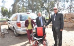 الوزير الأب يحقق حلم الطالبة 