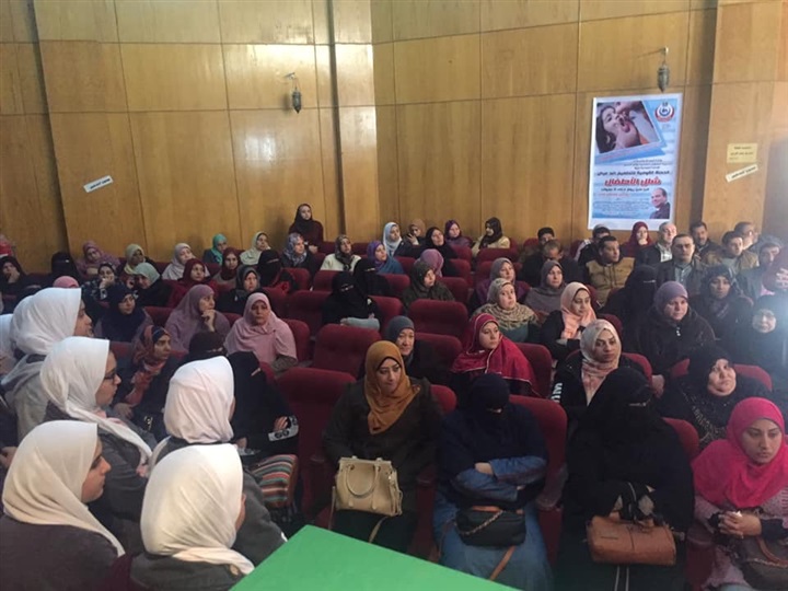 بالصور.. تدريب الفرق المشاركة بحملة شلل التطعيم ضد الأطفال في بيلا