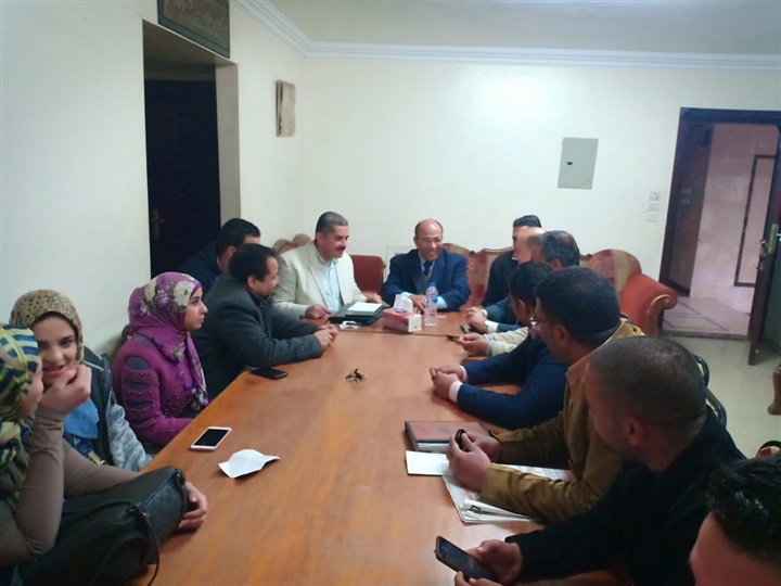 زيارة عدد من المرشحين لخوض انتخابات نقابة الصحفيين لمقر "جريدة السوق العربية"