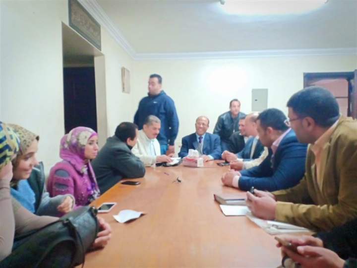 زيارة عدد من المرشحين لخوض انتخابات نقابة الصحفيين لمقر "جريدة السوق العربية"