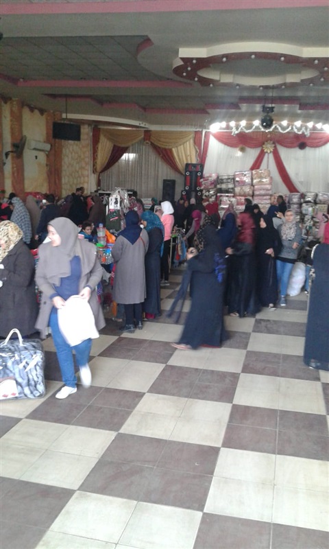  معرض"على أد الايد"بمركز شباب مدينة قها 
