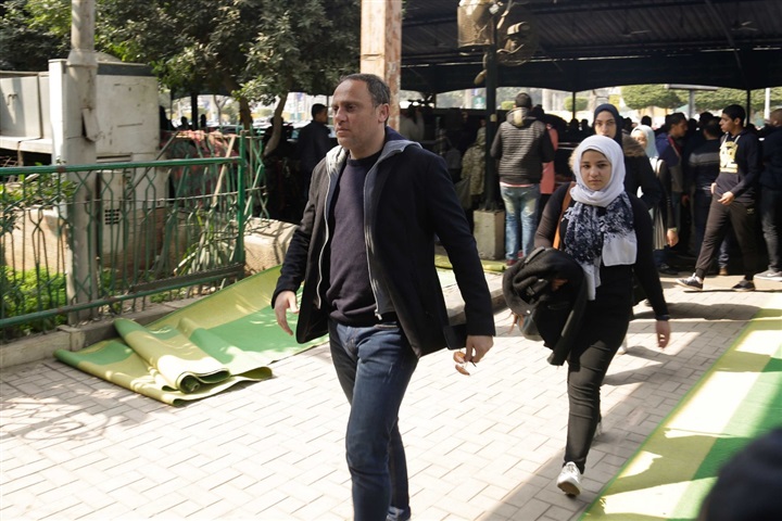 بالصور.. تشييع جنازة خالد توحيد رئيس قناة الأهلي بالصور.. تشييع جنازة خالد توحيد رئيس قناة الأهلي