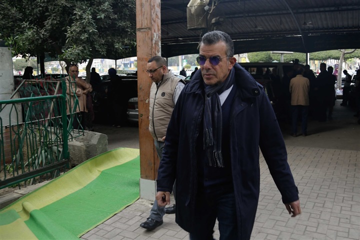 بالصور.. تشييع جنازة خالد توحيد رئيس قناة الأهلي بالصور.. تشييع جنازة خالد توحيد رئيس قناة الأهلي