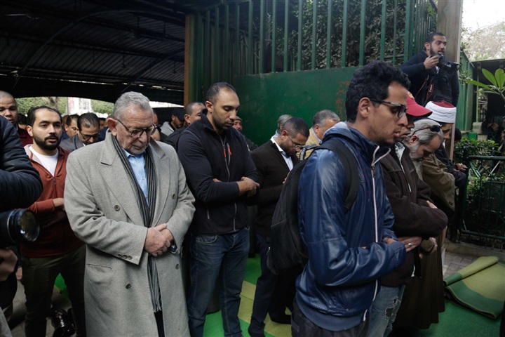 بالصور.. تشييع جنازة خالد توحيد رئيس قناة الأهلي بالصور.. تشييع جنازة خالد توحيد رئيس قناة الأهلي