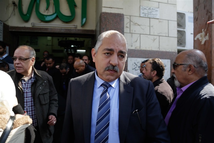 بالصور.. تشييع جنازة خالد توحيد رئيس قناة الأهلي بالصور.. تشييع جنازة خالد توحيد رئيس قناة الأهلي