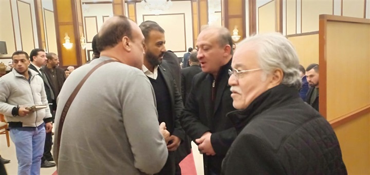 بالصور.. نجوم الفن والأعلام وقيادات القضاء والشرطة يشاركان عزاء اكرم جاد بالصور.. نجوم الفن والأعلام وقيادات القضاء والشرطة يشاركان عزاء اكرم جاد
