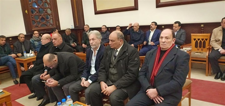 بالصور.. نجوم الفن والأعلام وقيادات القضاء والشرطة يشاركان عزاء اكرم جاد بالصور.. نجوم الفن والأعلام وقيادات القضاء والشرطة يشاركان عزاء اكرم جاد