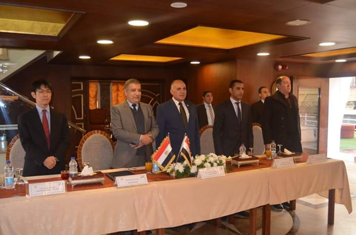 عبد العاطى يشارك بالحفل الختامي الخاص ببرنامج التدريب الأقليمي للاستخدام الأمثل للمياه